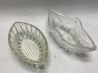 Набор салатников 2 шт хрусталь (состояние на фото)
