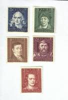(--) Набор марок Рейх "5 шт."  Негашеные  , III O