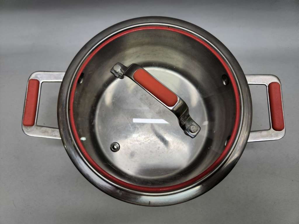 Кастрюля 3 литра Homeclub стеклянная крышка