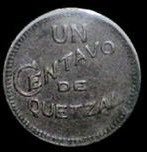 (№1925km237) Монета Гватемала 1925 год 1 Centavo