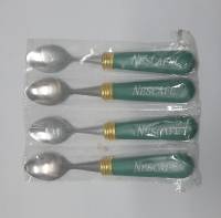 Набор чайных сувенирных ложек Nescafe 4 шт  (сост. на фото) 