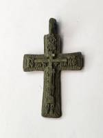 Крестик 19 век вес 10 грамм