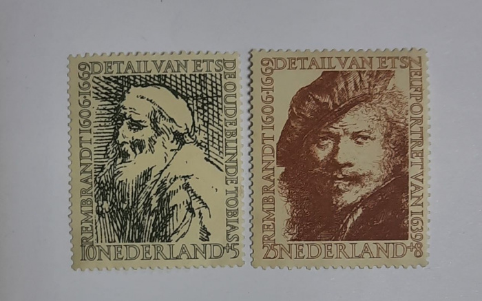 (--) Набор марок Нидерланды &quot;2 шт.&quot;  Негашеные  , III O