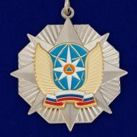 Копия: Знак  "Отличник авиации МЧС " с удостоверением в коробке