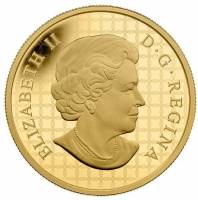(№2014km1701) Монета Канада 2014 год 250 Dollars (Канадский пулеметчик в обучении)