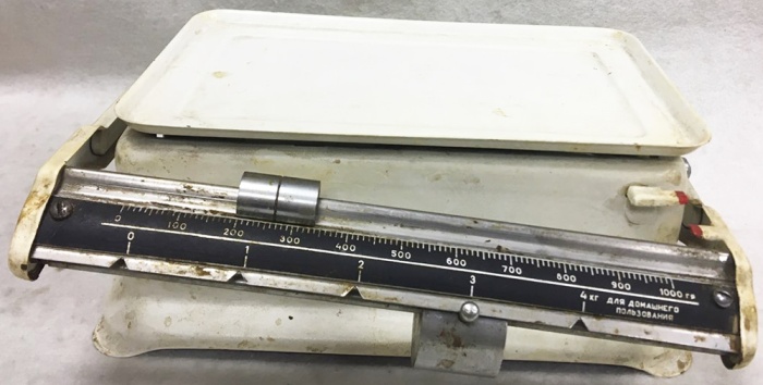 Весы бытовые, СССР (сост. на фото)