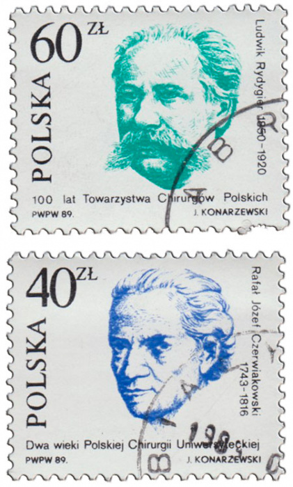 (1989-) Марка Польша &quot;&quot;      III не использовать Θ
