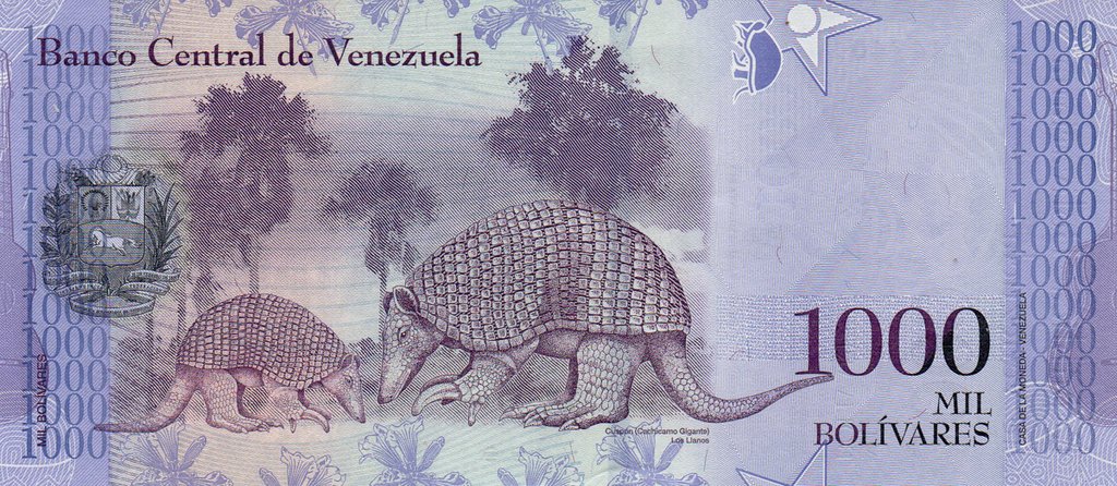 (2017) Банкнота Венесуэла 2017 год 1 000 боливаров &quot;Педро Камехо&quot;   UNC