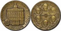 1978лмд Настольная медаль СССР 1978 год Ленинградский Технологический институт 150 лет  Томпак  UNC