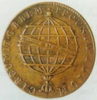 (№1818km321.2) Монета Бразилия 1818 год 80 Reacute;is (Р - Гояс и мату-Гросу. )