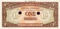 (№1962P-M32b) Банкнота Великобритания 1962 год "1 Shilling (4th. Series)"