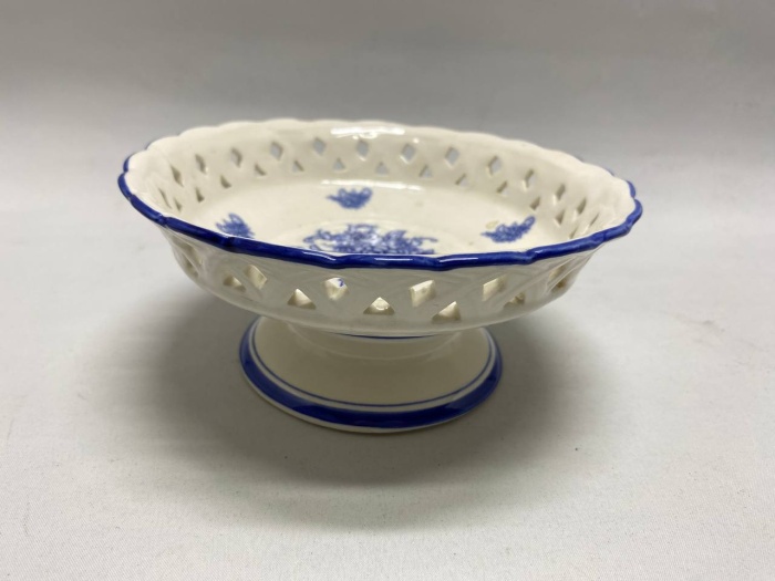 Сухарница, конфетница фарфор проезная СССР