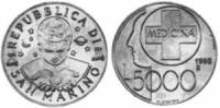 () Монета Сан-Марино 1998 год 5000  ""    AU