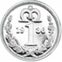 () Монета Англия / Великобритания 2016 год 1  ""   Биметалл (Серебро - Ниобиум)  AU