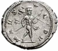 (№ (Элагабал словные) ) Монета Римская империя 1970 год 1 Denarius (Элагабал словные)