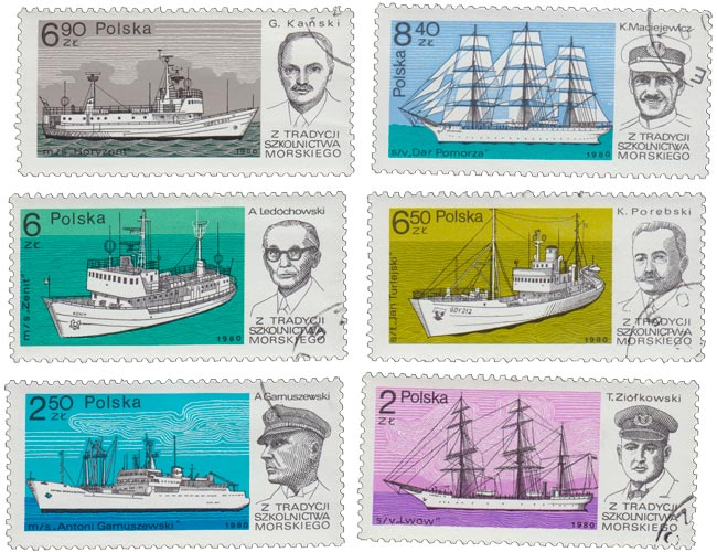 (1980-) Марка Польша &quot;&quot;      III не использовать Θ