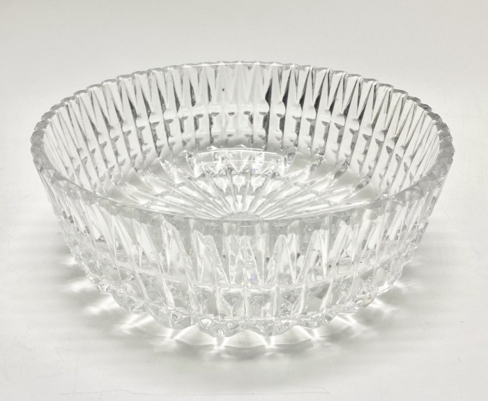 Салатник круглый хрусталь 24 см 