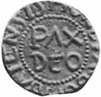 (№1676km139) Монета Индия 1676 год frac12; Rupee (Ост-Индской Компании)