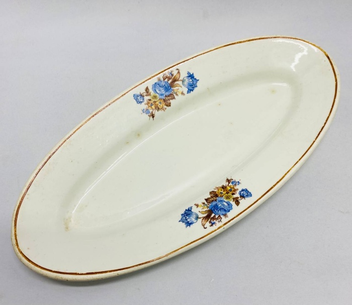 Селедочница Каменнобродский фаянсовый завод 1950-е годы