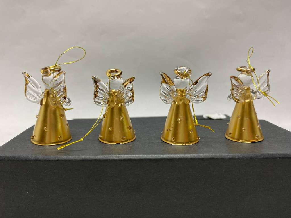 Елочные игрушки ангелы
