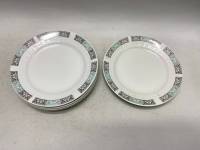 Тарелки десертные KAHLA роза 5 шт Германия (состояние на фото)