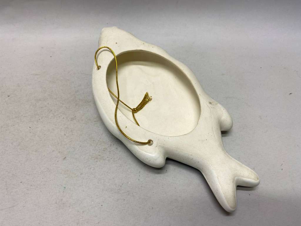 Панно настенное керамика рыба Суздаль