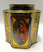 Банка для чая жестяная Индия (сост.на фото)