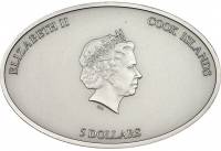 () Монета Острова Кука 2014 год 5 долларов ""   AU