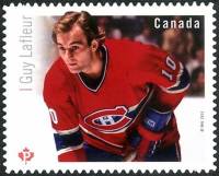 Марка из набора Канада 2016 год "Парень Лафлер", Гашеная