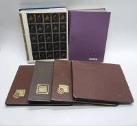 Набор альбомов для марок, средний размер, 6 шт, СССР (сост. на фото)