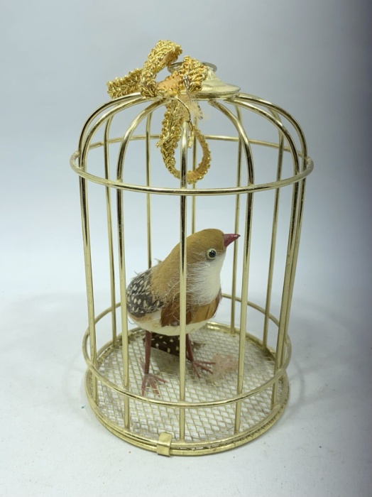 Сувенир птица в клетке