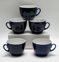 Чашки чайные кобальт 5 штук
