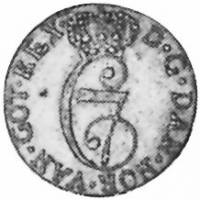 (№1778km255) Монета Норвегия 1778 год 2 Skilling