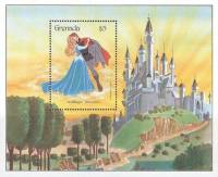 (№1987-191) Блок марок Гренада 1987 год "Аврора", Гашеный