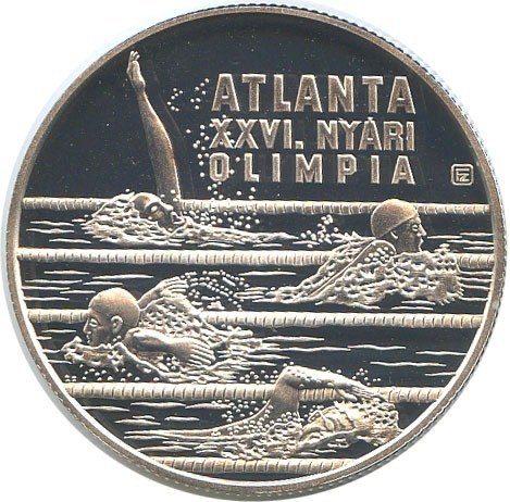 () Монета Венгрия 1994 год 1000 форинтов &quot;&quot;  Биметалл (Серебро - Ниобиум)  UNC