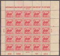 (№1926-1) Блок марок США 1926 год "Битва Уайт-Плейнс 1776", Гашеный