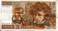 () Банкнота Франция 1972 год 10 франков "Гектор Берлиоз"   UNC