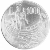 () Монета Сан-Марино 1989 год 10000  ""    AU
