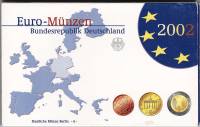 () Набор Германия (ФРГ) 2002 год ""   UNC