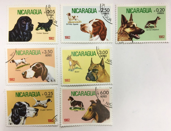 (--) Набор марок Никарагуа &quot;7 шт.&quot;  Гашёные  , III Θ