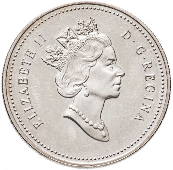 (1990) Монета Канада 1990 год 1 доллар &quot;Генри Келси&quot;  Серебро Ag 500  UNC