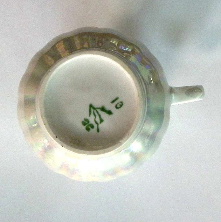 Соусник, фарфор , Городницкий з-д, 10*12 см., СССР (сост. на фото)