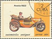 (1984-089) Марка Куба "Остин 1922"    Автомобили III Θ