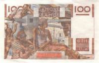 (№1954P-128d.7) Банкнота Франция 1954 год "100 Francs"