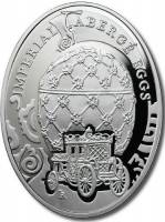 () Монета Остров Ниуэ 2010 год 2  ""   Биметалл (Серебро - Ниобиум)  AU