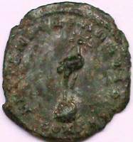 (№ (Без даты) ) Монета Римская империя 1970 год 1 Follis
