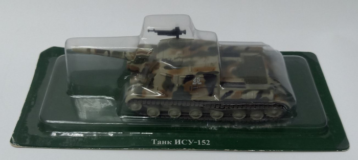 &quot;Русские танки&quot;, модель ИСУ-152 (в коробке-блистере)