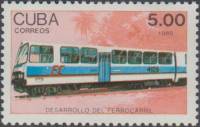 (1988-072) Марка Куба "Электоровагон (1988)"    Локомотивы III Θ