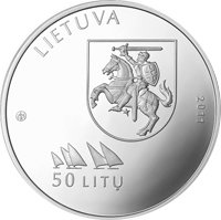 () Монета Литва 2011 год 50 лит ""   AU