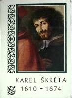 Набор открыток Karel Skreta 1610-1674  Полный комплект 12 шт Прага Мягкая обл.  с. 